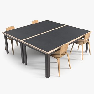 Square Library Table