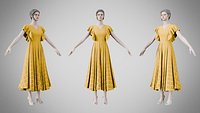 Dress 45 Selective Yellow
