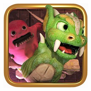 Animated Stylized Game Pack for Mobile Games 3D model