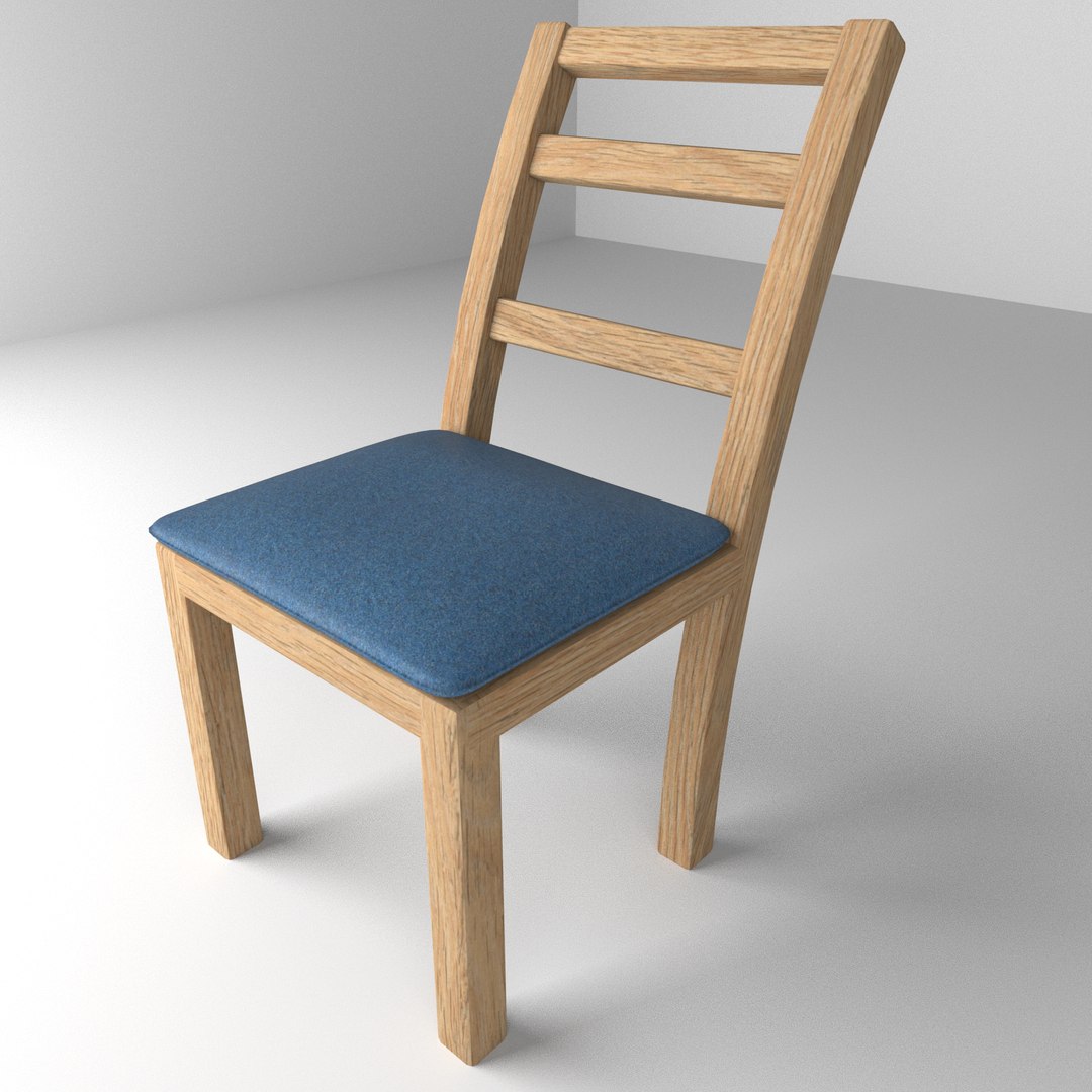 3D Model Kitchen Chair - TurboSquid 1773279