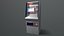 Metro ticket machine 3D
