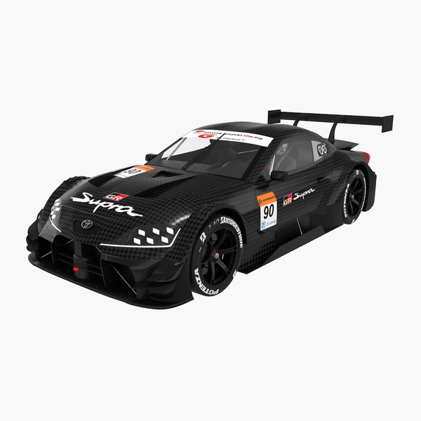 3D Toyota GR Supra Super GT