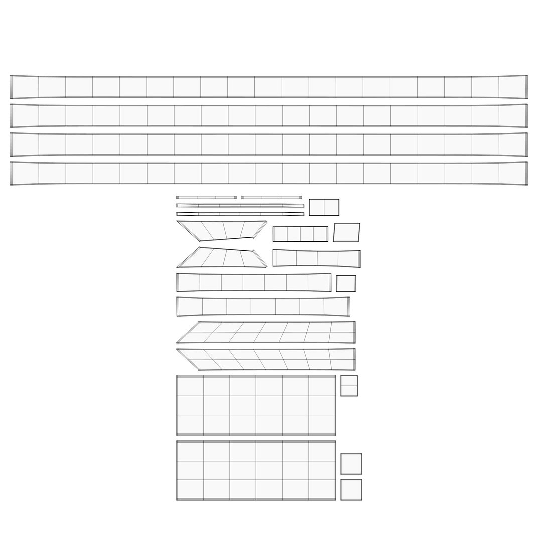 3D letter box model - TurboSquid 1343016