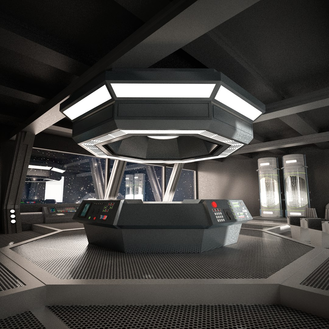 Spaceship Interior 3D Model - TurboSquid 1708804