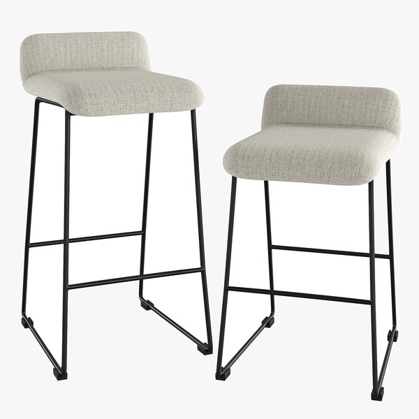 Zoe Bar Stool 3D 모델 TurboSquid 2070857