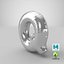 Palloncino Foil Lettera Q Argento