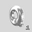 Palloncino Foil Lettera Q Argento