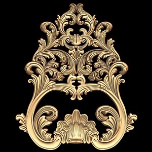 3d model decor element stl cnc