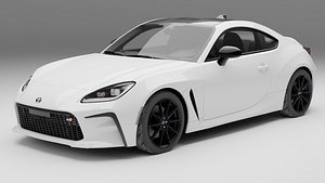 Toyota GR 86 2025 with interior model