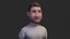 Regular Man cartoon character 3D model