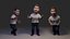 Regular Man cartoon character 3D model