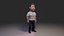 Regular Man cartoon character 3D model