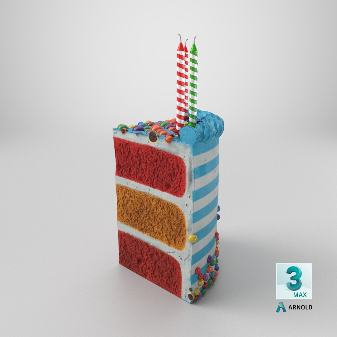 3D Birthday Cake Slice with Candles https://p.turbosquid.com/ts-thumb/bV/KC8Dtj/Af/stemcell_max_arnold_render/png/1714713016/1920x1080/fit_q87/621091b1a5043d9237627783ff83bd43208e27f4/stemcell_max_arnold_render.jpg