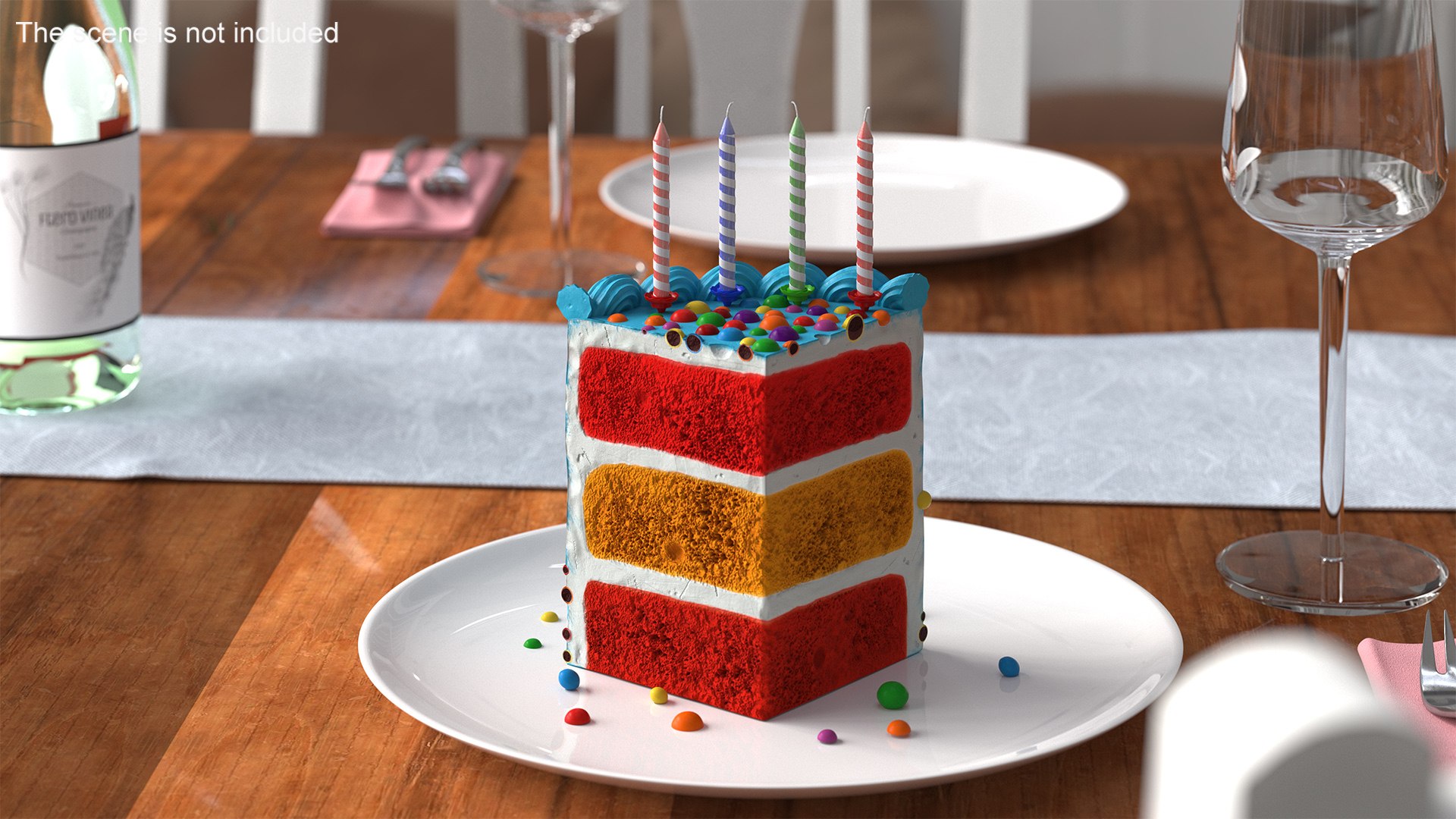 3D Birthday Cake Slice with Candles https://p.turbosquid.com/ts-thumb/bV/KC8Dtj/MO/birthdaycakeslicewithcandlesmb3dmodel006/jpg/1708556593/1920x1080/fit_q87/18896b9cfc949285e627b11c3b3991e78e04513a/birthdaycakeslicewithcandlesmb3dmodel006.jpg