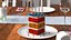 Fetta di torta di compleanno con candele