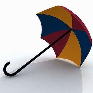 3d model giant umbrella