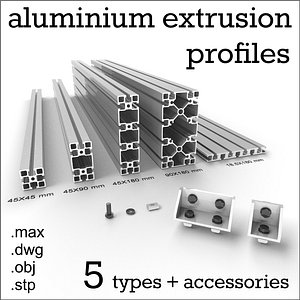 3d aluminium profiles