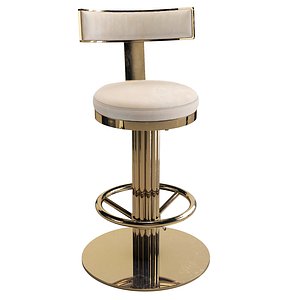 Bar Swivel Gold Counter Chair