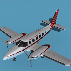 Piper PA-31-350 Navajo V02 model