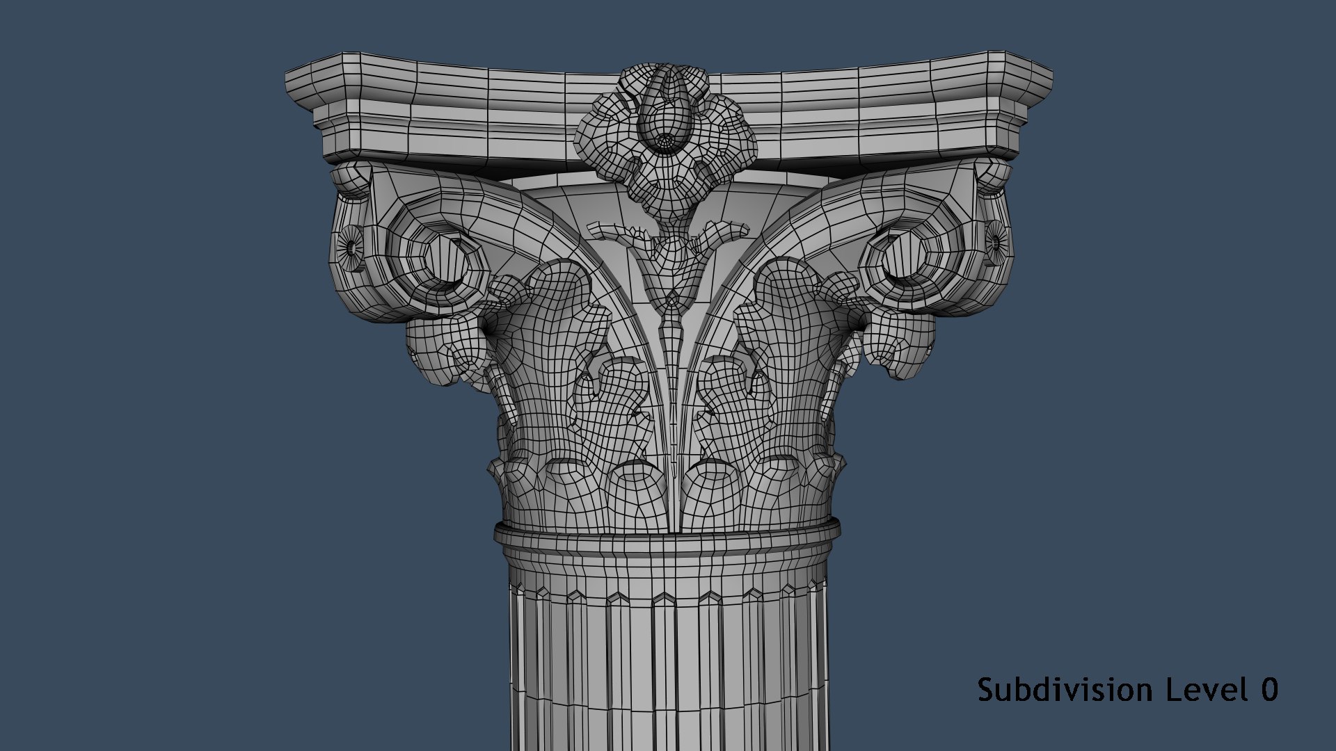 simplified corinthian collumn 3D model https://p.turbosquid.com/ts-thumb/bV/e3yuAz/TLaNDFz1/wire0/png/1576084143/1920x1080/fit_q87/dc2baba070903694c89329e0680d7b4134d898e3/wire0.jpg