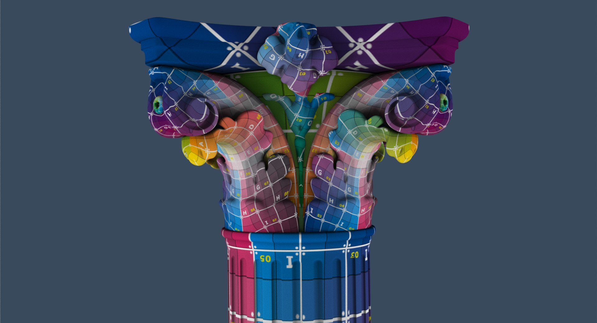 simplified corinthian collumn 3D model https://p.turbosquid.com/ts-thumb/bV/e3yuAz/cG7rtiEo/uv_0/png/1576090027/1920x1080/fit_q87/426933d9aae68d66ad5be0c322fd67d8bacaa4ad/uv_0.jpg