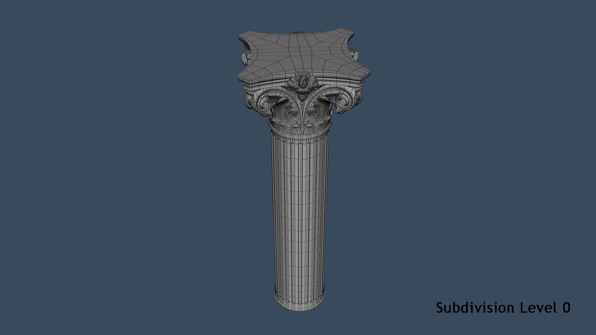 simplified corinthian collumn 3D model https://p.turbosquid.com/ts-thumb/bV/e3yuAz/oLn4i8gU/wire06/png/1576084143/1920x1080/fit_q87/70270beb211b67678604240186493c65e36b36c4/wire06.jpg