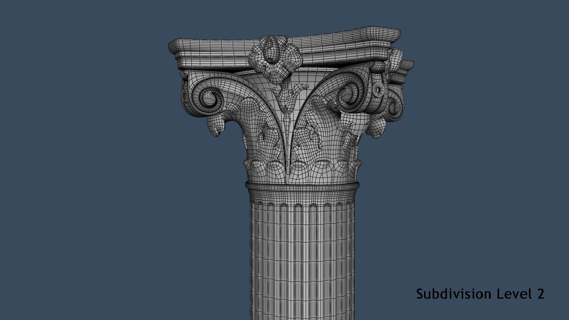 simplified corinthian collumn 3D model https://p.turbosquid.com/ts-thumb/bV/e3yuAz/rsdJRQ01/subdiv_02/png/1576084143/1920x1080/fit_q87/96cd88919ae0bd719f23b1413db29d0849364d43/subdiv_02.jpg