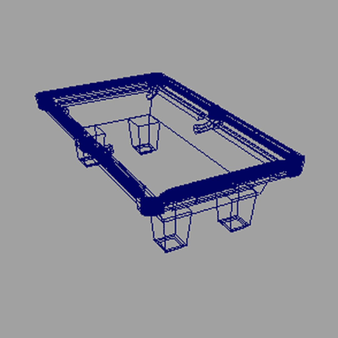 Maya Pool Table
