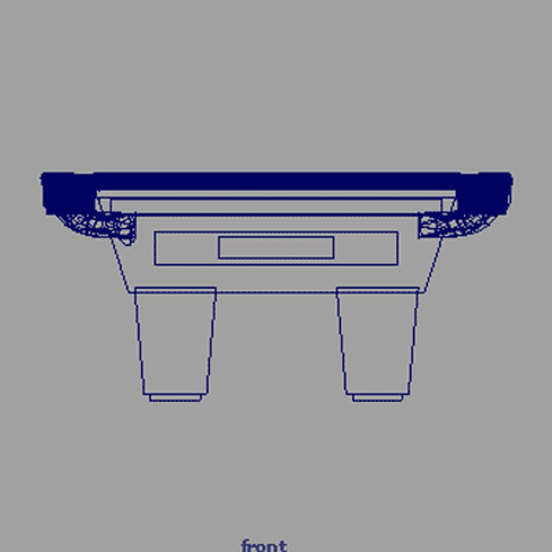 Maya Pool Table