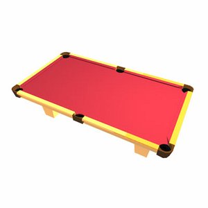 maya pool table