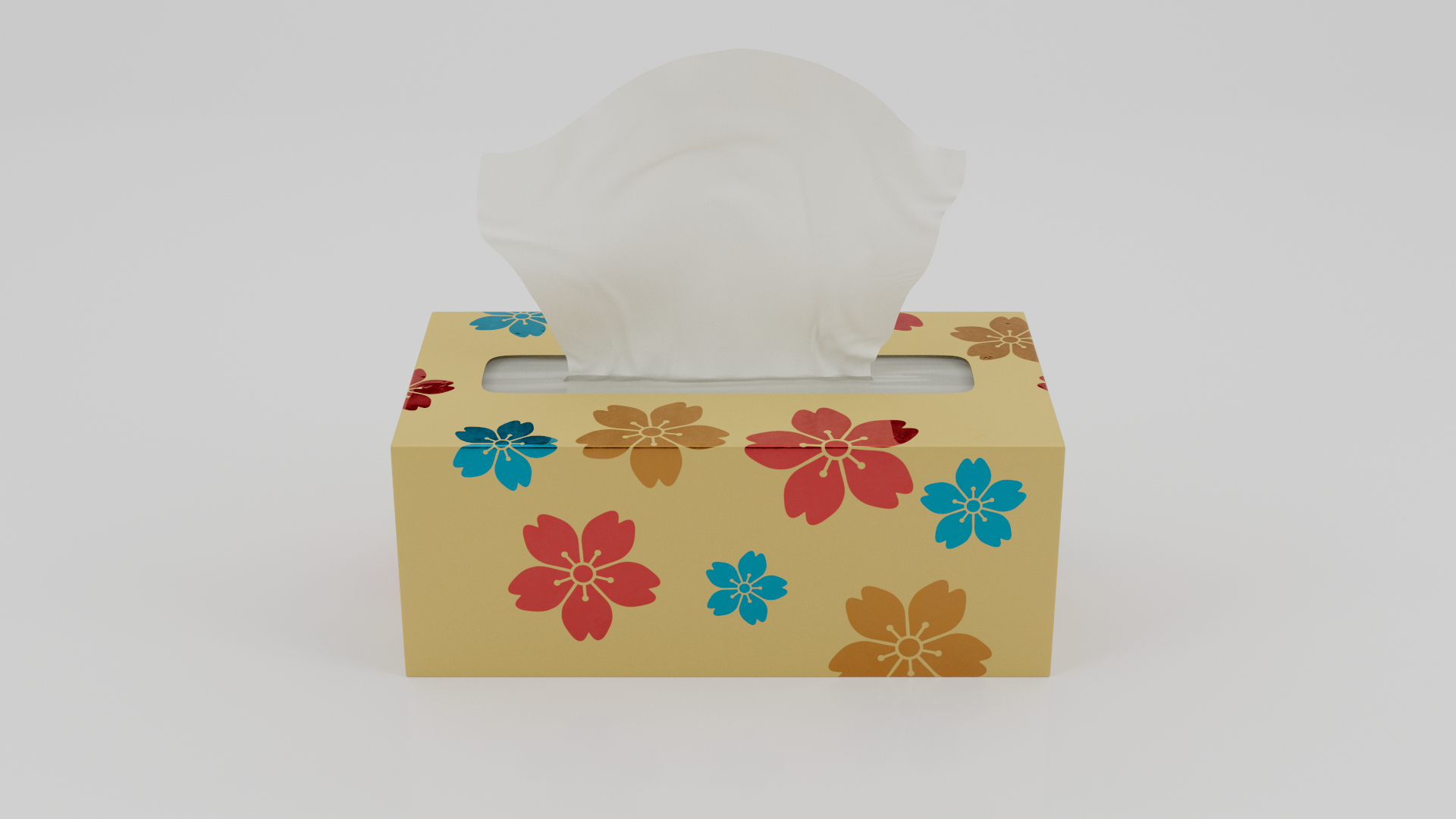 Realistic Tissue Box 3D Model - TurboSquid 2315910