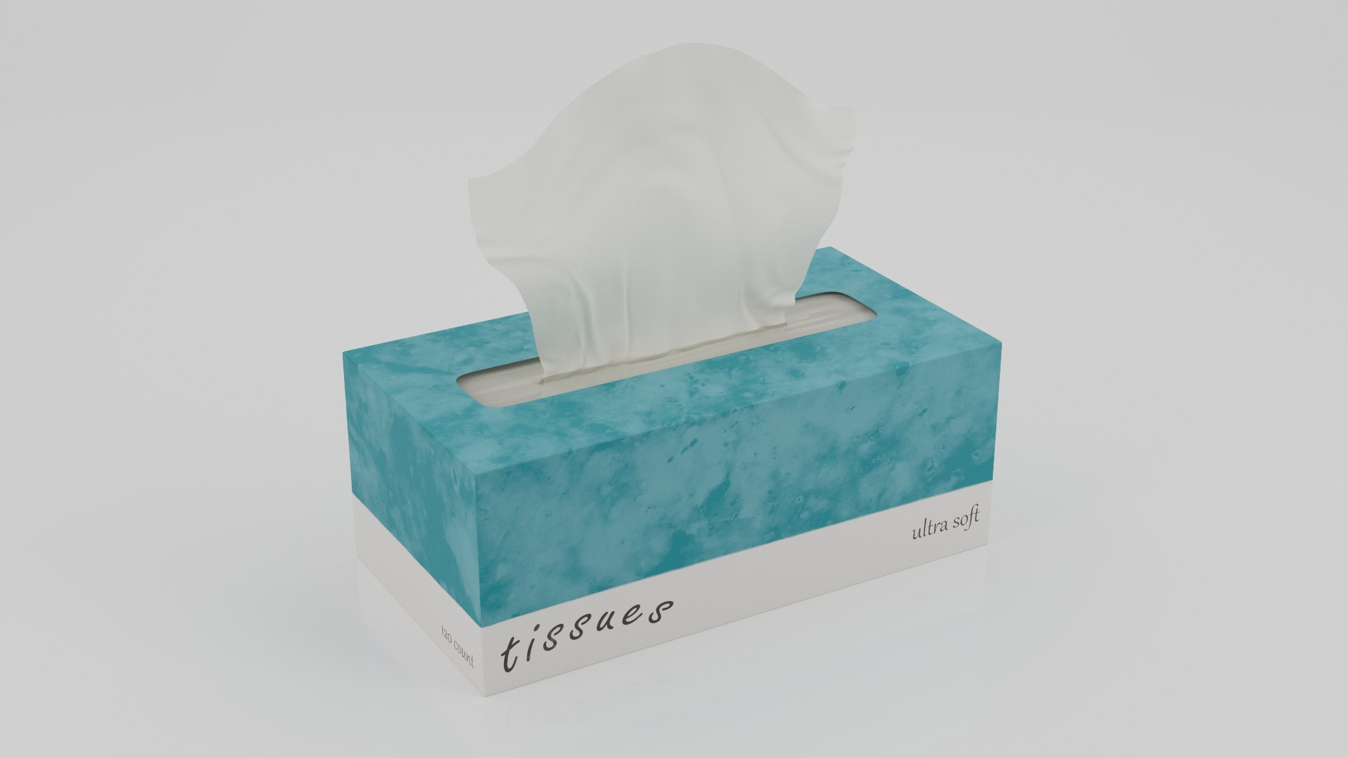 Realistic Tissue Box 3D Model - TurboSquid 2315910