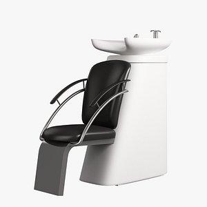 hairdresser chair hair obj