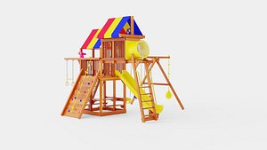 3D Rainbowplay Clubhouse model