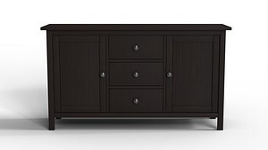 HEMNES Sideboard Black Brown