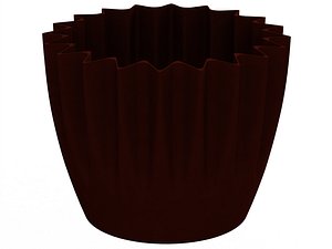 3D Plastic Plant Pot 6 Inch