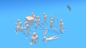 Low Poly Kids Collection Vol 3
