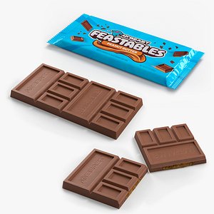 3D MrBeast Feastables Chocolate Collection