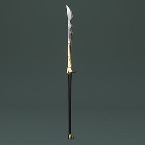 3D Lorian glaive