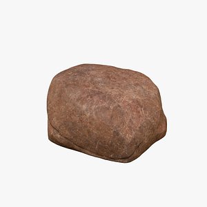 3D stone rock