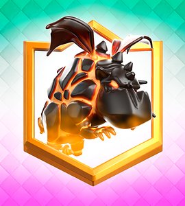 Clash Royale Lava Hound Card 3D model