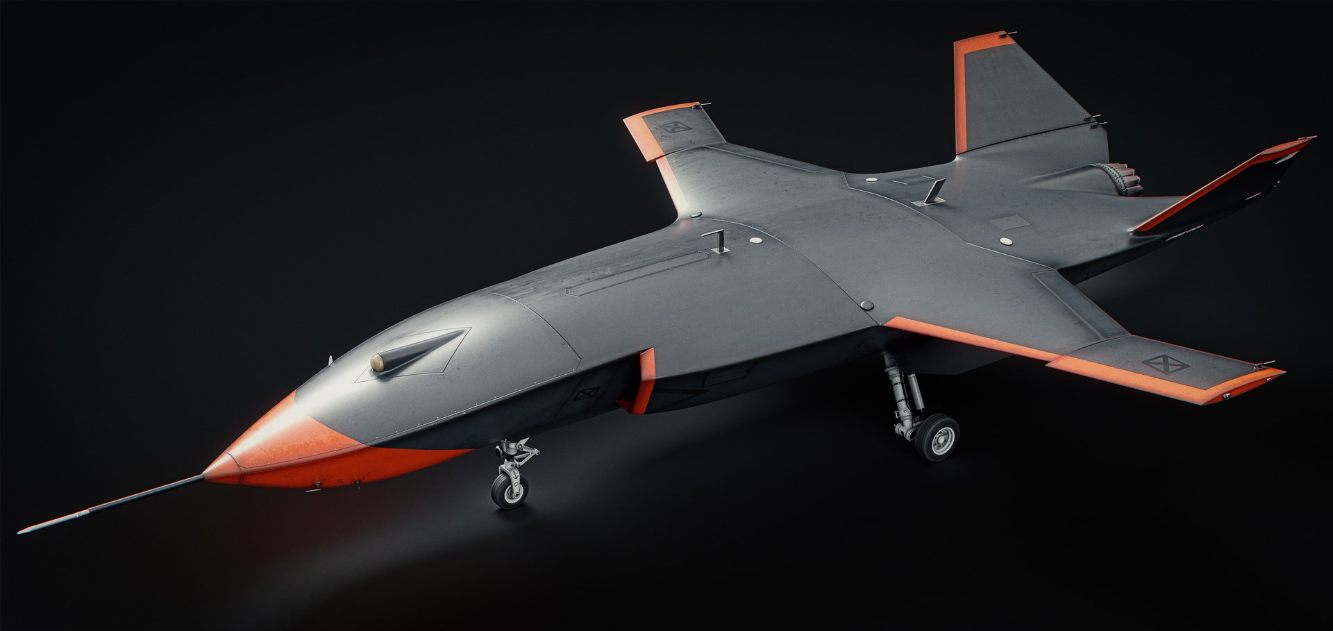 3D Boeing MQ28 Ghost Bat Drone TurboSquid 2043116