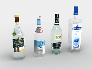 3dsmax russian vodka