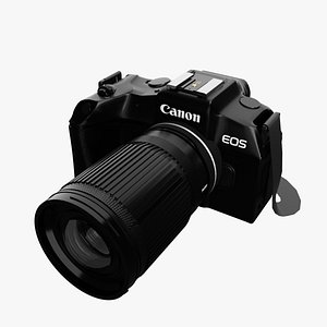 3D CameraCanoneos model