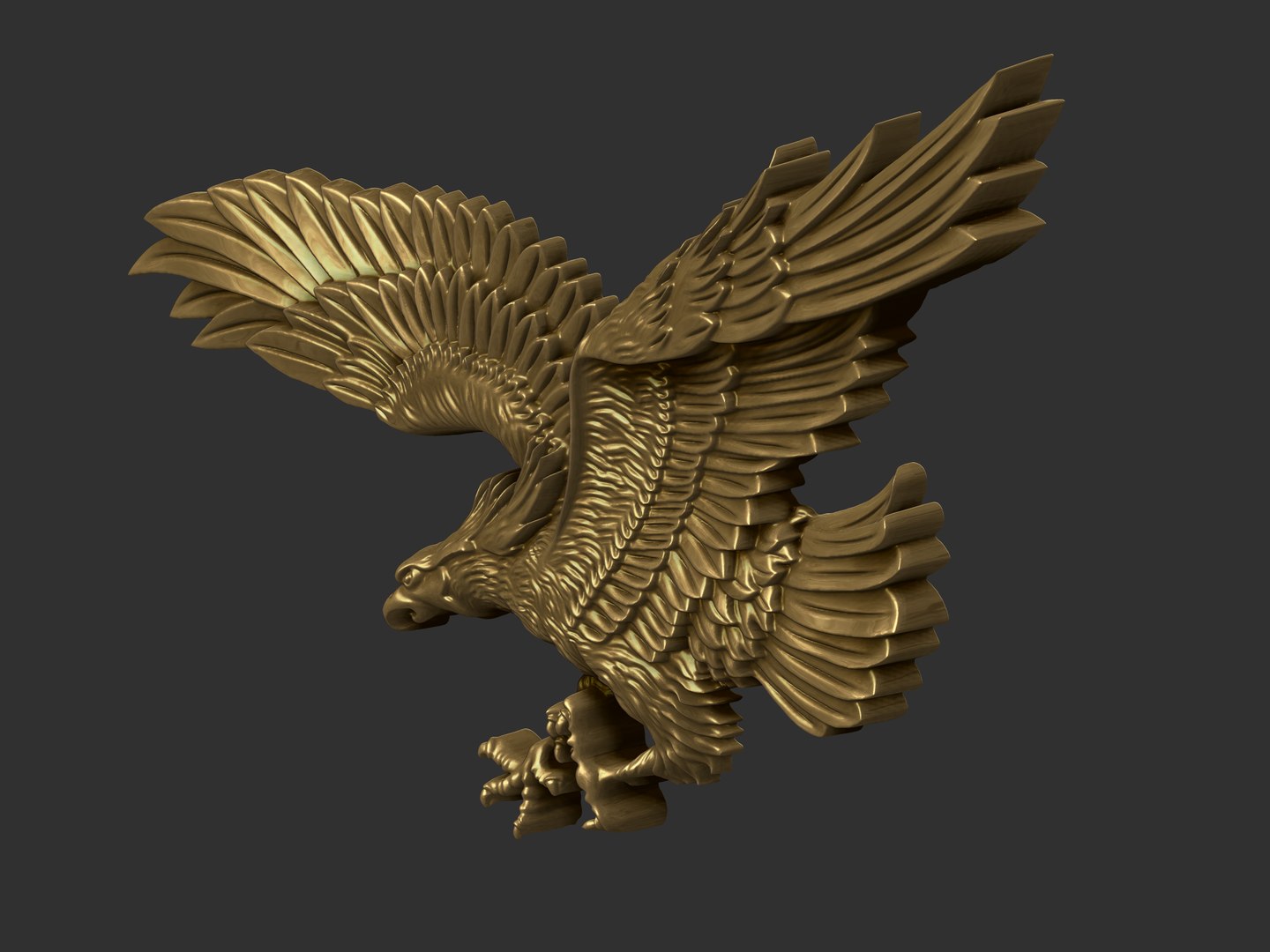 3D Eagle Model - TurboSquid 2038030