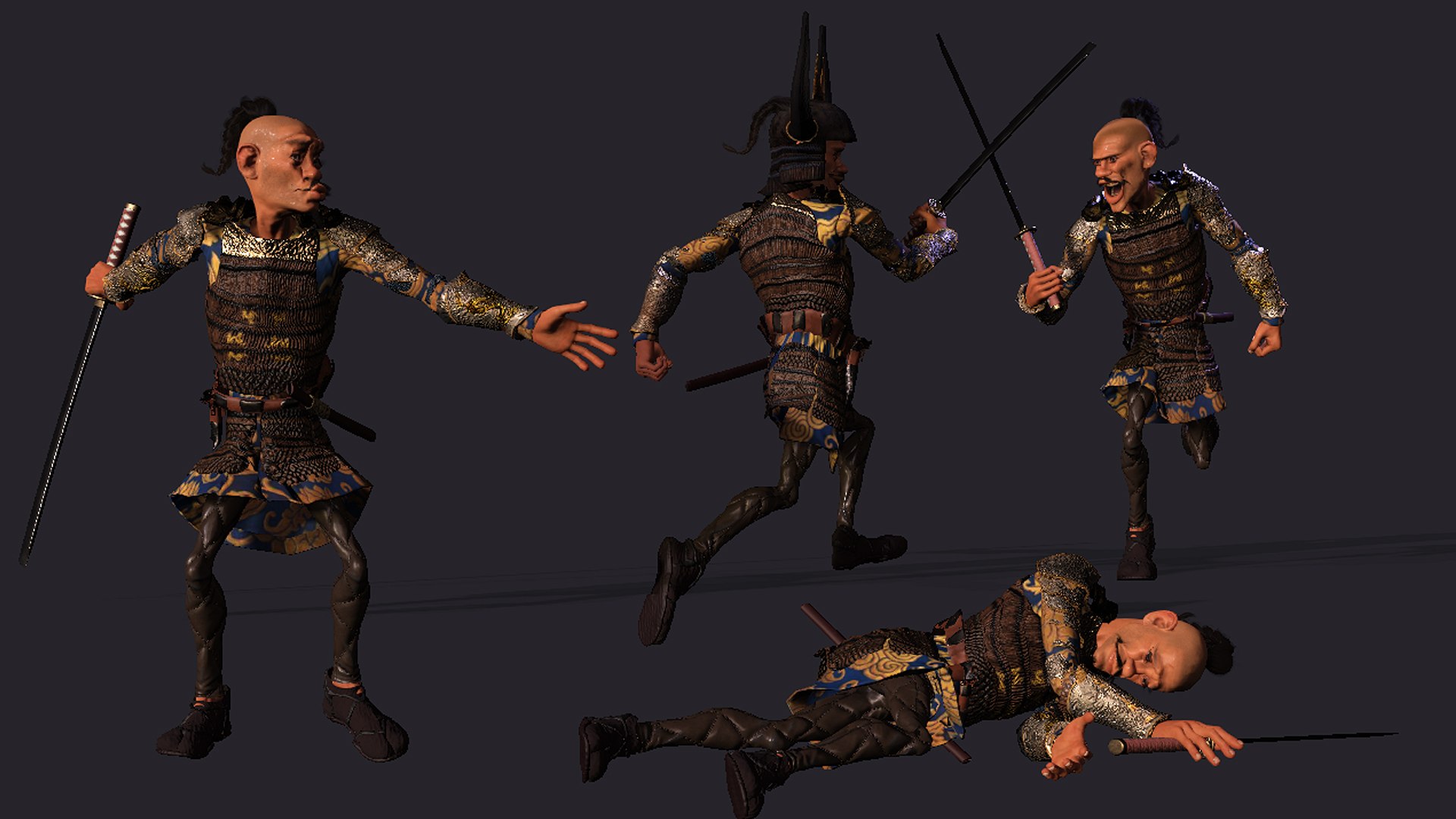 Samuria Model - TurboSquid 1801440