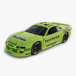1994 Dodge Avenger IROC Series Stock Car 3D model