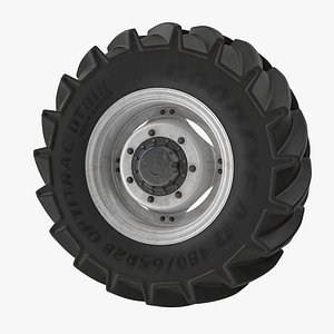 3d model truck wheel g