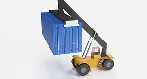 3D container loader model