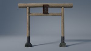 3D ShinmeiToriiWood